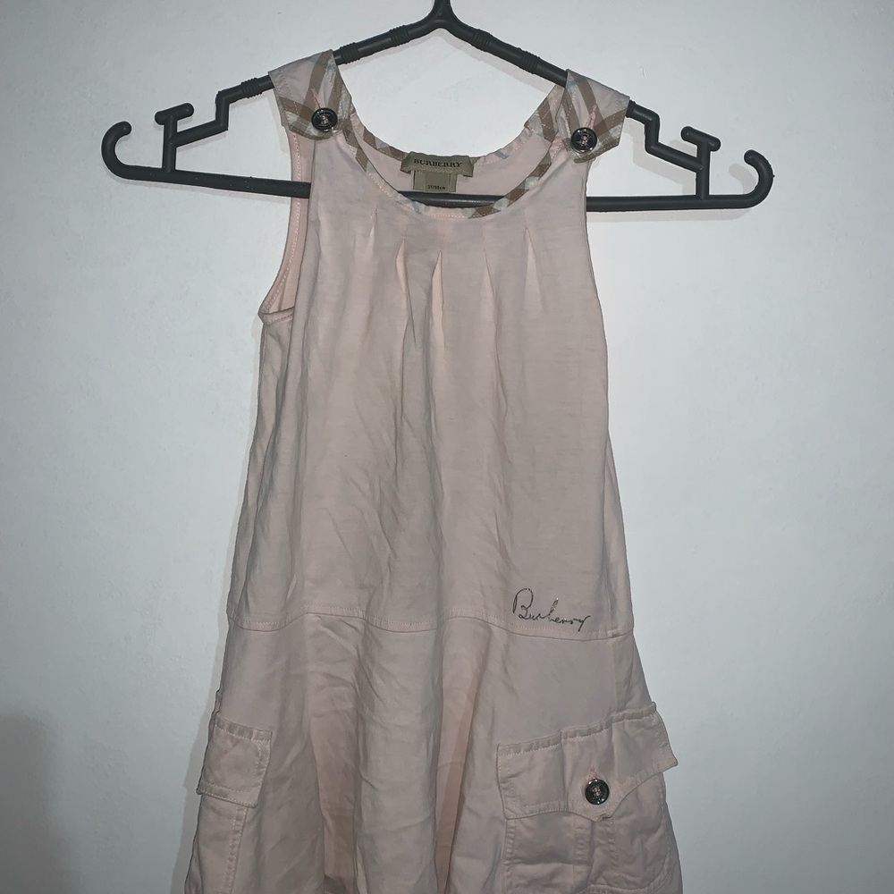 Burberry Light Pink Sleeveless Dress - Picture 2 of 6